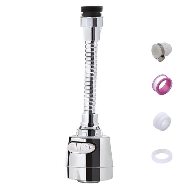 Grifo giratorio de 360 grados para fregadero de cocina, aireador, grifo de ahorro de agua, boquilla para grifo de cocina y baño