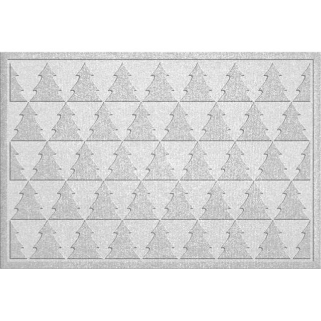 867620023 Garde d'Eau Pins Tapis en Blanc - 2 Pi x 3 Pi.