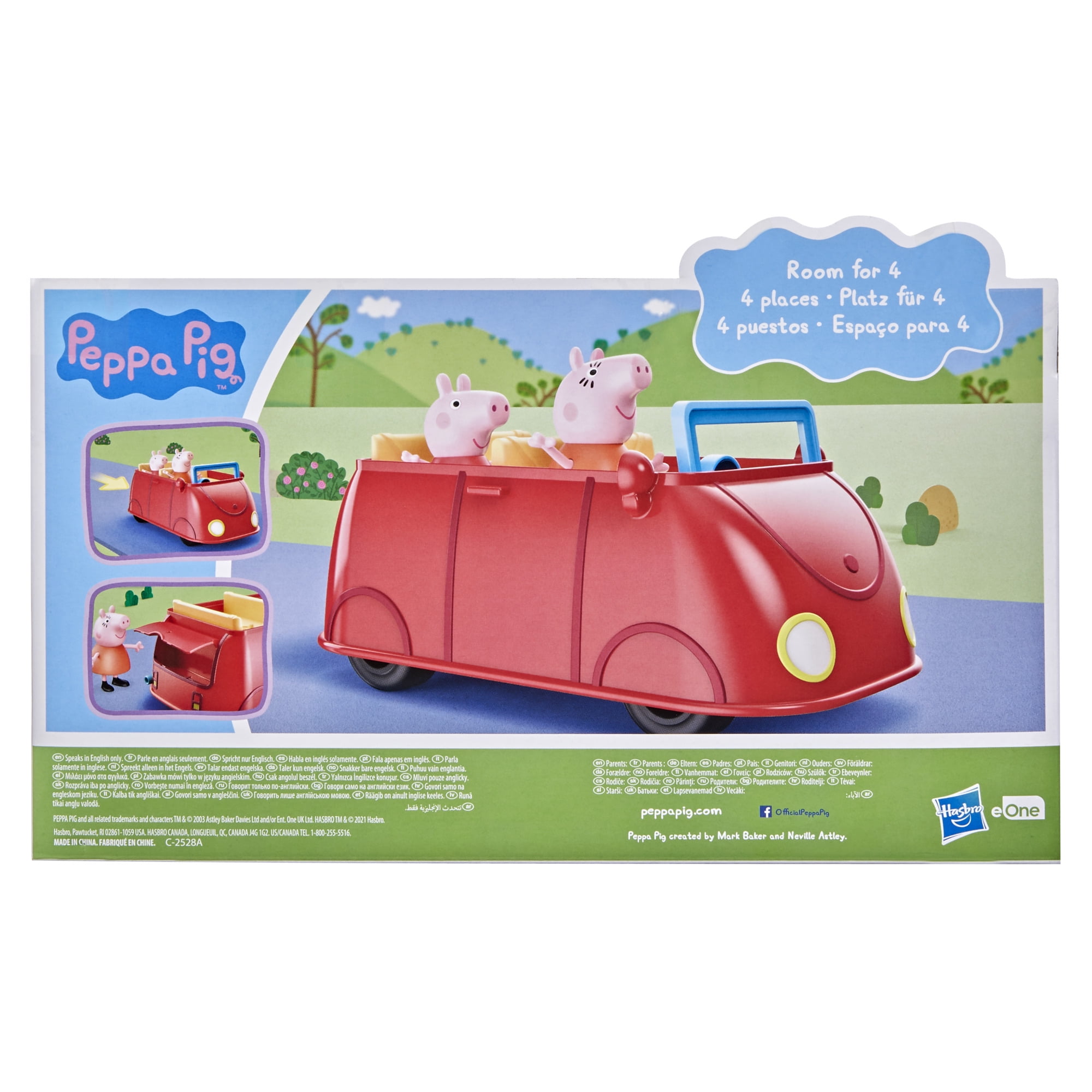 Peppa Pig Peppa’s Adventures Peppa’s Family Red Car, Speech and Sound  Effects