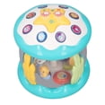 thumbnail image 4 of Kids Musical Drum Toy, Safe Plastic Colorful Lights Baby Musical Toy Transparent  For Games, 4 of 8