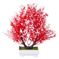 thumbnail image 1 of Artificial Bonsai  Fresh-keeping Soft Branches Practical  Ornamental Mini Faux Bonsai Tree, 1 of 5