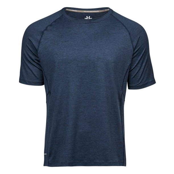 Tee Jays - Camiseta de CoolDry para Hombre (Marino Mezcla)