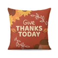 thumbnail image 5 of Happy Fall Maple Leaf Decorative Pillows Set Of 4, Linen Thanksgiving Throw Pillow Covers Linen Study Sofa Cushion Cover, 5 of 5