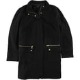 thumbnail image 1 of I.N.C Manteau à Col pour Femmes, Noir, TTG, 1 of 1