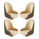 thumbnail image 1 of Cubierta de Silla de Comedor Baoblaze 1 Pieza Protectoras Reutilizables para Decoración de Café Ligero beige, 1 of 8