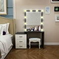 thumbnail image 4 of Makeup Lamp, Convenient Mirror Light, Soft For Home Bathroom US Plug Warm White, 4 of 8
