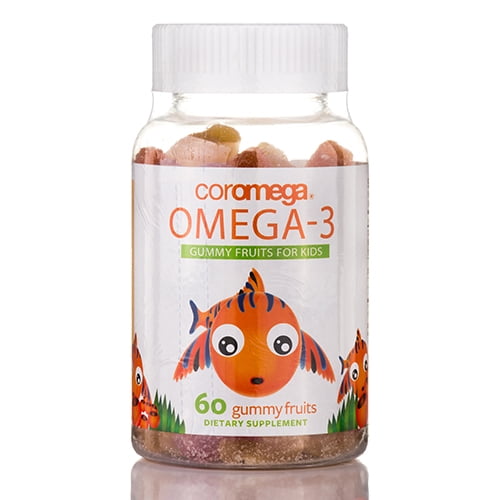 Coromega Omega3 Gummy Fruits for Kids