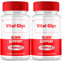 Vital Glyc Advanced Blood Support Formula Capsules, Extra Strength Glycogen Supplement 120 Capsules
