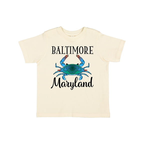 Inktastic Baltimore Maryland Vacation Blue Crab Boys or Girls Toddler T-Shirt