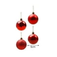 thumbnail image 4 of bolas colgantes,Bola de Navidad Decoración de árbol de Navidad inastillable,Bolas colgantes Bola de Navidad Adornos navideños,Decoración de la boda Bolas de Navidad Adornos,Adornos de bolas Yuyangstore bolas colgantes, 4 of 8