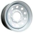 thumbnail image 2 of eCustomrim Equipment Trailer Rim Wheel 16" 16X6 8 Hole Bolt Lug White Modular, 2 of 6