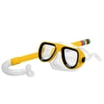 thumbnail image 2 of Deeceymbur Diving Goggles with Breathing Tube HD Waterproof Large Frame Anti Reflux for Snorkeling Pool Natural Waters, 2 of 5
