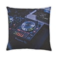 thumbnail image 2 of Ahgly Company Music DJ Indoor Throw Pillow, 18 inch by 18 inch, 2 of 6