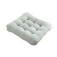 thumbnail image 4 of Cojín cuadrado para silla, cojín de suelo para sentarse, tela de gofre suave, cojín antideslizante para silla de cocina para chimenea, rincón de lectu Verde claro, 4 of 7