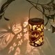 thumbnail image 5 of Linterna solar colgante de metal impermeable IP65 con luz decorativa LED para jardín de 1/2 paquetes, 5 of 7