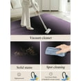 thumbnail image 5 of Ombre Area Rug for Bedroom 5x7 Ft Purple Black Gradient Super Soft fuzzy Throw Rug Non-Slip Fluffy Plush Indoor Floor Carpet for Living Room Nursery Home Decor, 5 of 8