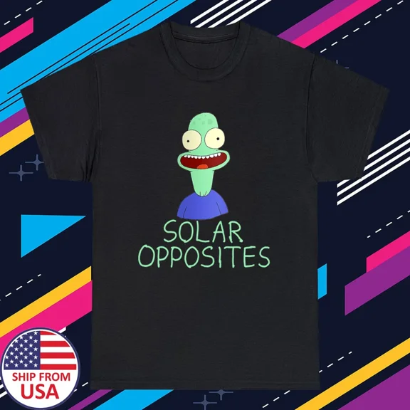 Reprint Rare Solar Opposites TV Series Men's Black Size S-5XL