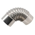 1X 50100Mm 90° Flue Elbow Pipe Chimney Liner Bend Multi Flue Stove