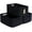 Black, variant on Large Storage Baskets for Shelves, Closet Organizers Bins for Clothes Blanket Towels, Baby Nursery, Toy Baskets Box, Woven Rope Baskets