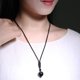 thumbnail image 3 of Wartleves Collar de obsidiana y linfancia Rainboweyes Collar de desintoxicación por termoterapia, 3 of 7