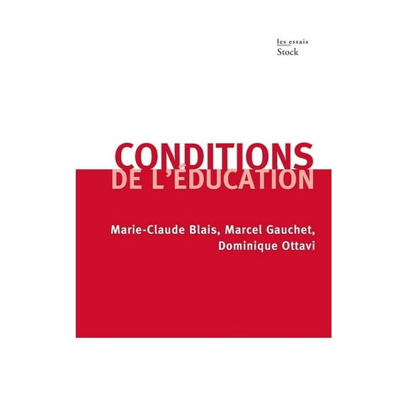 Conditions de l'Education, (Paperback)