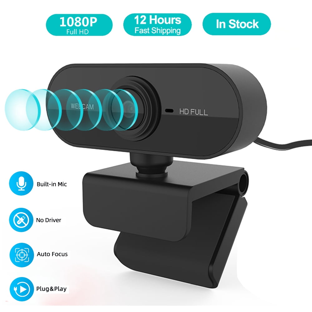 1080P Full HD Web Camera With Microphone USB  Web Cam For PC Computer Mac Laptop Desktop  Mini Camera