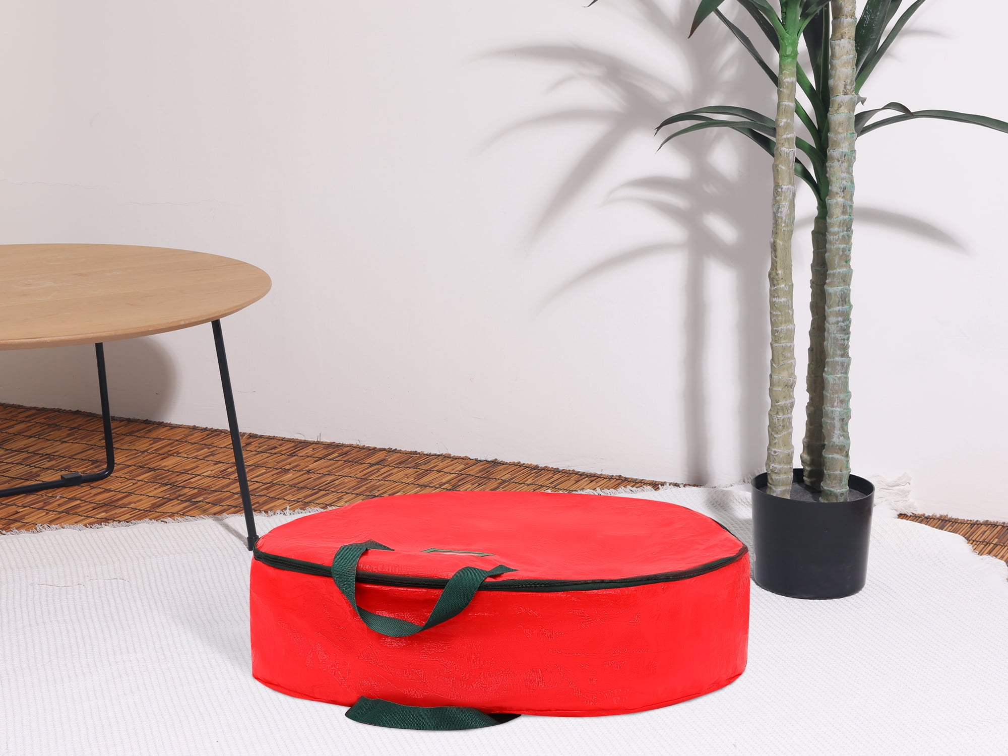 Unique Bargains 1 Pack Clothes Storage Bags Moving Bags Red 30*8in