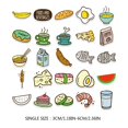 thumbnail image 4 of JHGoosa Cartoon Food Dessert Sticker Luggage Guitar Notebook DIY Sticker Decoration, 4 of 7