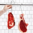 thumbnail image 6 of S-Shape Meat Hooks 20 PCS,Premium Stainless Steel Butcher Hooks,High Quality Smoking Hooks,Grilling Sausage Chicken Beef Hook Tool,Multi-Purpose Meat Hooks for Hanging,Drying,BBQ (Silver), 6 of 7