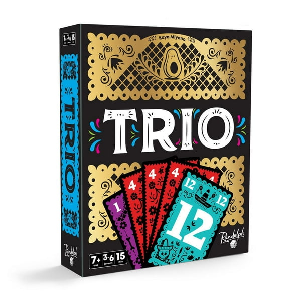 Trio - MLV - Jeu de Société - Randolph Trouvez les 3 cartes identiques et gagnez ce trio!
