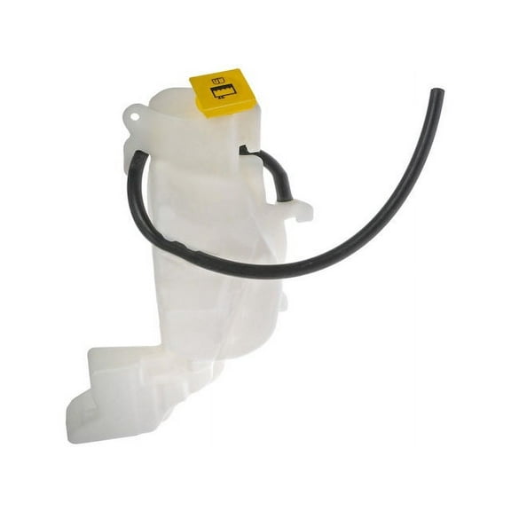 Front Engine Coolant Overflow Expansion Tank with Cap - Compatible with 2011 - 2019 Ram 1500 2012 2013 2014 2015 2016 2017 2018