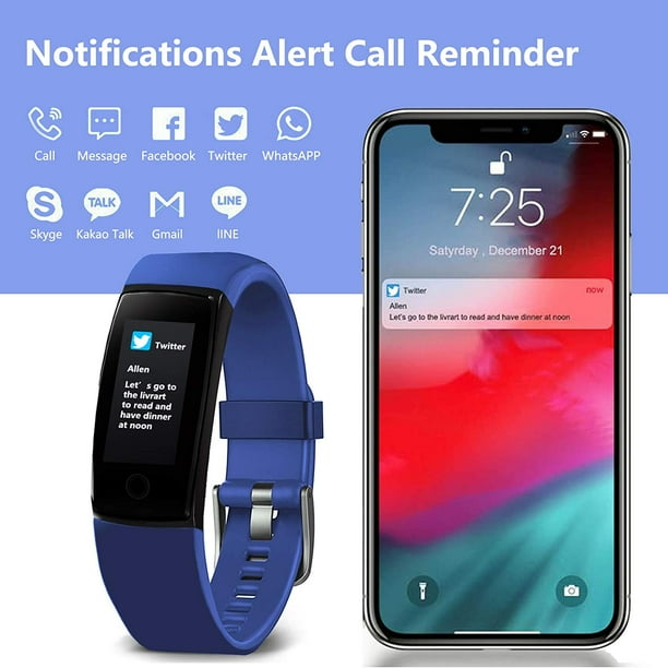MorePro Fitness Tracker Waterproof Activity Tracker with Heart