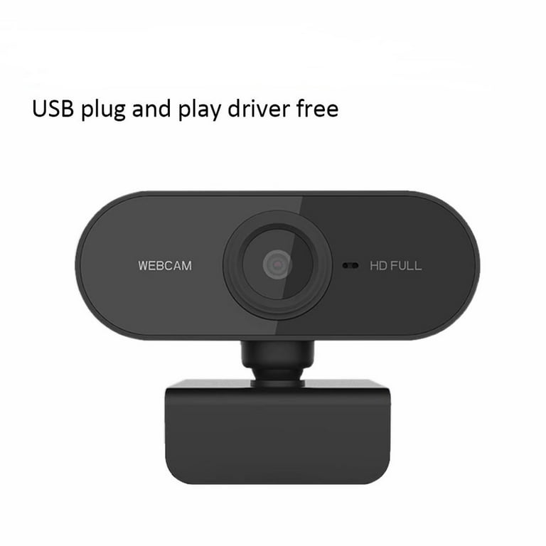 Webcam with 30FPS Full HD 1080P Webcam Video Camera for Computers PC Laptop Desktop, USB Plug and Play, Conference Study, Meeting, Video Calling, Live Streaming - Walmart.com