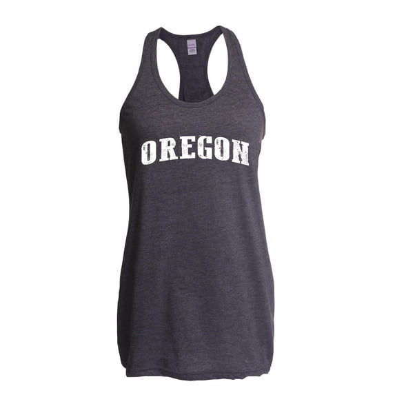 MmF - Women's Racerback Tank Top, up to Women Size 2XL - Oregon