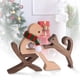 thumbnail image 4 of Figurita artesanal de madera para cachorros familiares, adorno de mesa de escritorio, modelo tallado, decoración para el hogar y la Oficina, escultura para mascotas, regalo de Navidad, 4 of 4