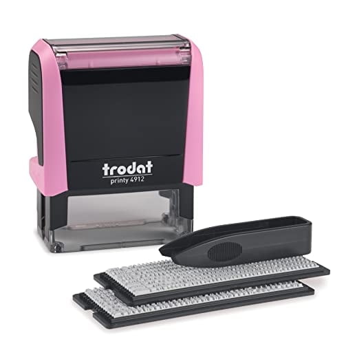 Kit de Bricolaje Trodat Printy 4912 Autoentintado Rosa Pastel