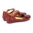 thumbnail image 3 of Pikolinos Women's P. Vallarta Punched Leather T-Strap Sandal Sandia - 655-0734-520, 3 of 7