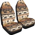 thumbnail image 2 of POLERO Front Seat Cover Car Interior, Easy to Install Vehicle Seat Covers Truck Comfy, Elephant Palm, 2 of 11
