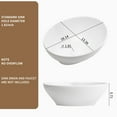 thumbnail image 4 of Bathroom Vessel Sink,Small Sink Above Counter,White Porcelain Ceramic,Bathroom Vanity Sink,Bowl, 4 of 5