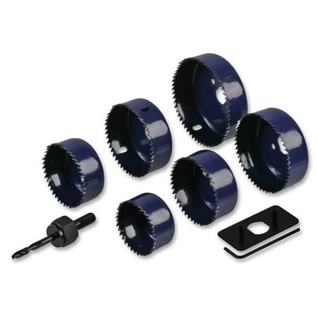 DURATOOL - Downlight Hole Saw Set, 6 Piece