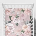thumbnail image 1 of Romantic Rose Nursery Starter Crib Bedding Set, 1 of 5