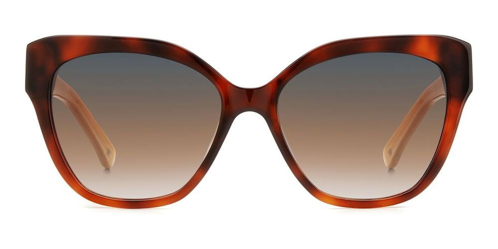 Kate Spade SAVANNA/G/S 0086PR 57mm Cat Eye Sunglasses Women's Havana
