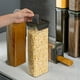 thumbnail image 1 of Xihbxyly Liquidación de Verano Recipiente Hermético para Almacenar Cereales con Tapas Recipiente Hermético Transparente para Almacenar Alimentos de Cocina para Cereales, Azúcar, Harina, Arroz, Frutos, 1 of 6