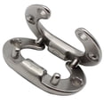 thumbnail image 3 of Coofit 2PCS Chain Link Creative Stainless Steel Chain Connector Chain Quick Link, 3 of 4