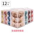 thumbnail image 5 of 12 bolas navideñas de 4 cm para colgar en el árbol de Navidad, de plástico, para decoración del hogar, fiestas, Año Nuevo, accesorios decorativos, 5 of 5