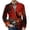 Deep Red, variant on Halloween Full Print Casual Suit Coat For Men Dark Contrast Mixed Halloween Icons Full Sleeve Print Soft Loose Daily Party Blazer Dark Purple 2XL