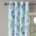 thumbnail image 3 of Ambesonne Grommet Curtain, , 50"x96", Pale Azure Blue Teal, 3 of 5