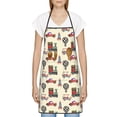 thumbnail image 3 of Disketp Retro Steampunk Vehicle1 Kitchen Apron with adjustable Aprons for Women with Pockets Cooking Powder Pink Apron, 3 of 7