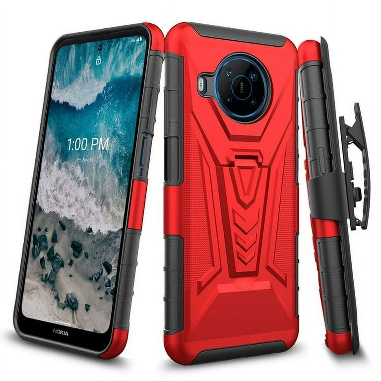 Galaxy Wireless for Nokia X100 Case with Tempered Glass Screen