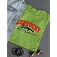 thumbnail image 3 of Kentucky League Retro Sports T-Shirt Women -Image by Shutterstock, Female Large, 3 of 4